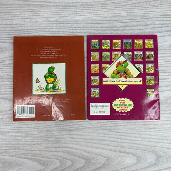 Lot of 7 Franklin the Turtle Paulette Bourgeois & Brenda Clark Storybook Series - Picture 7 of 13